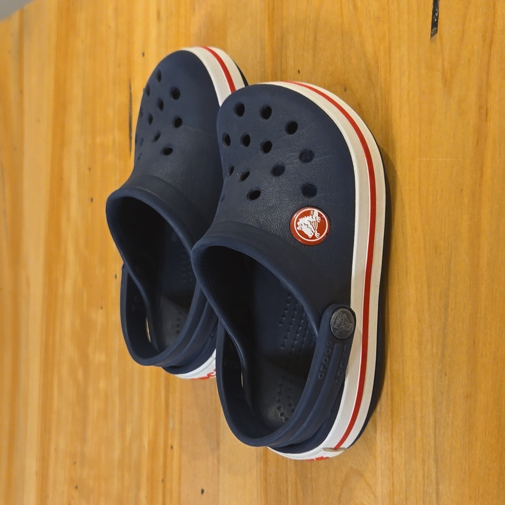 Blue CROCS